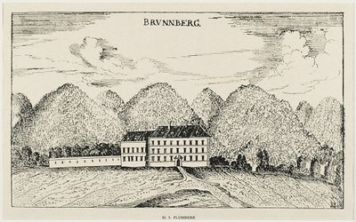 Château de Brunnberg (Plumberk), situé à l